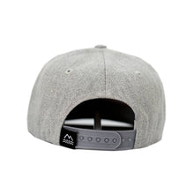 Load image into Gallery viewer, Kid's Snapback Hat with Brown Suede Brim