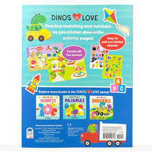 Load image into Gallery viewer, Dinos Love Stickers Activity Book