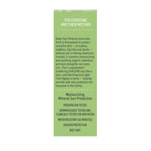 Load image into Gallery viewer, Baby Face Mineral Sunscreen Face Stick - SPF 40 .74oz