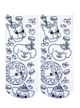 Load image into Gallery viewer, Sweet Dog Coloring Socks