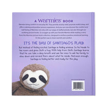 Load image into Gallery viewer, Warmies book: Sloth Goes Slow