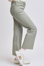 Load image into Gallery viewer, Girls High Rise Wide Leg Pants With Raw Hem