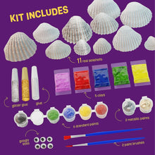 Load image into Gallery viewer, Sea Shell Painting Kit - Arts & Crafts for Boys and Girls