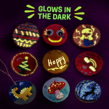 Load image into Gallery viewer, Glow-in-the-Dark Wood Painting Craft Kit for Kids, Art Kit