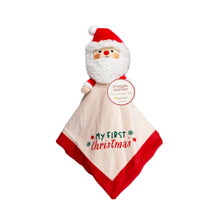 Load image into Gallery viewer, Baby's First Christmas Santa Snuggle Holiday Blanket