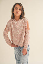 Load image into Gallery viewer, Cold Shoulder Long Sleeve Tween Shirt