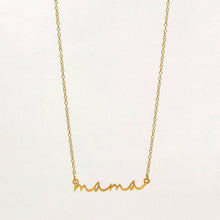Load image into Gallery viewer, Dainty Layered Mama Necklace