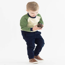Load image into Gallery viewer, Boys Navy Chino Jogger Pant by Rugged/Ruffle Butts
