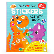 Load image into Gallery viewer, Dinos Love Stickers Activity Book