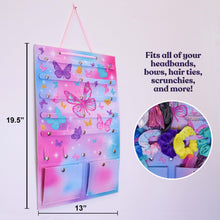 Load image into Gallery viewer, Hanging Hair Accessories Holder Organizer