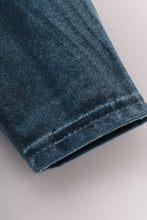 Load image into Gallery viewer, Velour Girls Twirl Dress