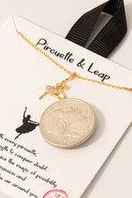 Load image into Gallery viewer, Ballerina Pendant Chain Necklace