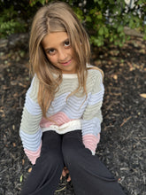 Load image into Gallery viewer, Tween Girls Wavy Knit  Sweater