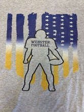Load image into Gallery viewer, Webster Football Mom Tee
