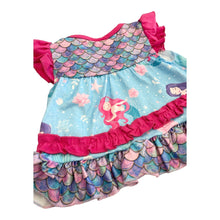 Load image into Gallery viewer, Aria Mermaid Baby Girl Short Set
