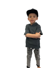 Load image into Gallery viewer, Short Sleeve Hooded Shirt By Little Bipsy