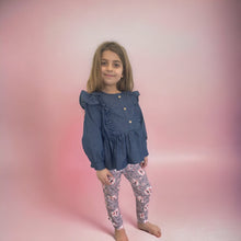Load image into Gallery viewer, Blu 2 Piece Girls Pant Tunic Set