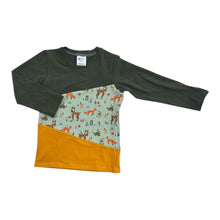 Load image into Gallery viewer, Handmade Woodland Romper & Long Sleeve Shirt