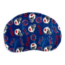 Load image into Gallery viewer, Handmade burp cloth. Bills pattern.