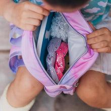 Load image into Gallery viewer, Girls Backpack with Glitter Varsity Letters - Mini Tie Dye