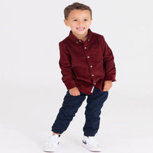 Load image into Gallery viewer, Boys Navy Chino Jogger Pant by Rugged/Ruffle Butts