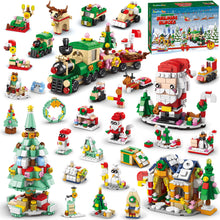 Load image into Gallery viewer, Advent Calendar: Christmas Countdown Blocks