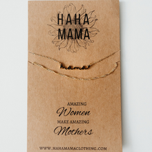 Load image into Gallery viewer, Dainty Layered Mama Necklace