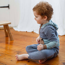 Load image into Gallery viewer, Color Blocked Toddler Boy Sweatshirt Set