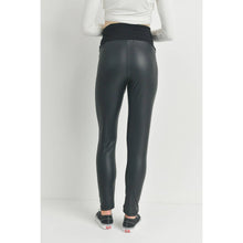 Load image into Gallery viewer, Faux Leather Maternity Leggings