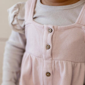 Flutter Organic Tee & Thermal Baby Dress Set