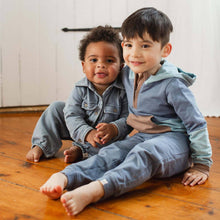 Load image into Gallery viewer, Organic Cotton Acid Wash Infant Jumpsuit