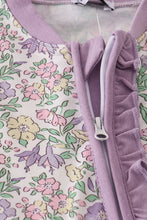 Load image into Gallery viewer, Floral Ruffle Bottom Romper