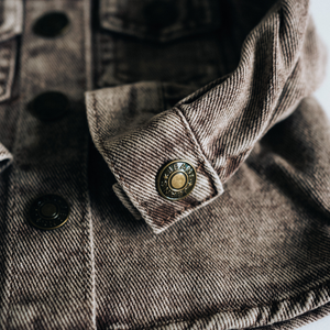 Matching Brown Denim Jacket