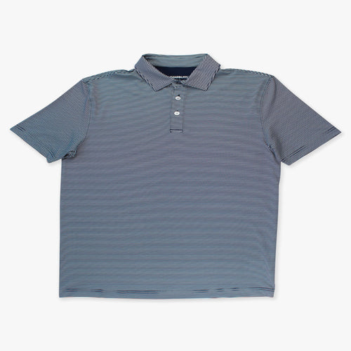 Men's matching short sleeve polo shirt.