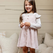 Load image into Gallery viewer, Flutter Organic Tee &amp; Thermal Baby Dress Set