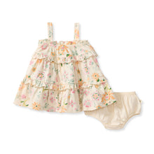 Load image into Gallery viewer, Burts Bees Floral Organic Dress