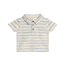Load image into Gallery viewer, Organic Cotton Polo Shirt by Colored Organics – short sleeve, wooden buttons, eco-friendly kids clothing