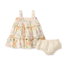 Load image into Gallery viewer, Burts Bees Floral Organic Dress