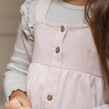 Load image into Gallery viewer, Flutter Organic Tee &amp; Thermal Baby Dress Set