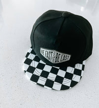 Load image into Gallery viewer, Be Fast or Be Last Checkered Hat