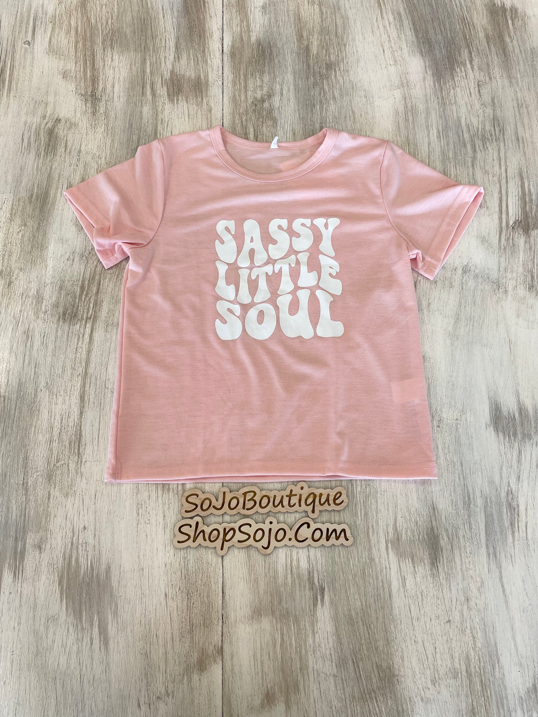 Sassy Little Soul Pink Tee