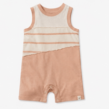 Load image into Gallery viewer, Burts Bees Organic Boy's Tank Romper