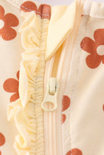 Load image into Gallery viewer, Retro Flower Baby Gown And Romper