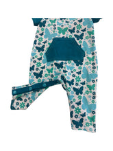 Load image into Gallery viewer, Handmade Sparkle Butterfly Romper And Shirt