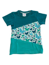 Load image into Gallery viewer, Handmade Sparkle Butterfly Romper And Shirt