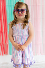 Load image into Gallery viewer, Stripe Smocked Strap Dress