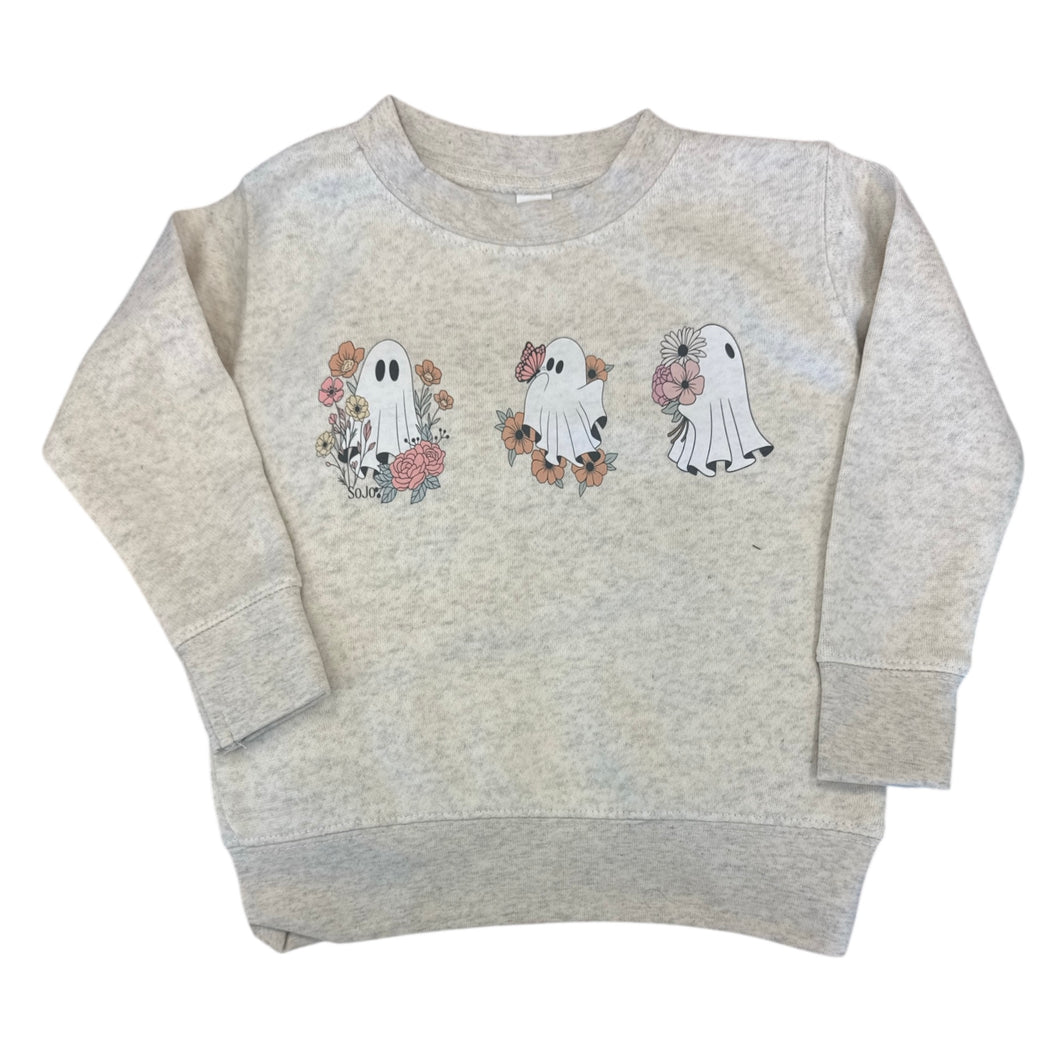 Girl's Ghost Crewneck
