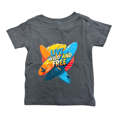 Live Wild And Free Graphic Tee