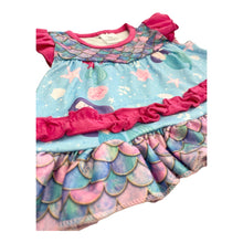 Load image into Gallery viewer, Aria Mermaid Baby Girl Short Set