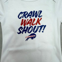Load image into Gallery viewer, Crawl, Walk, Shout Onesie